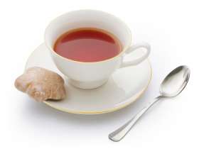 Чайная пара с золотой каймой, 200мл №2