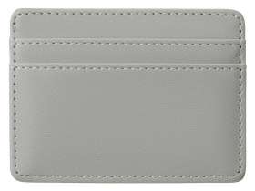 Картхолдер для двух карт и наличных денег с зажимом Crave, светло-серый №2