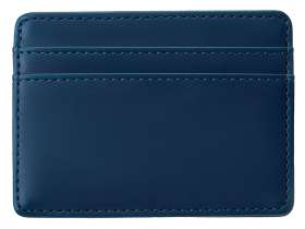 Картхолдер для двух карт и наличных денег с зажимом Crave, темно-синий №2