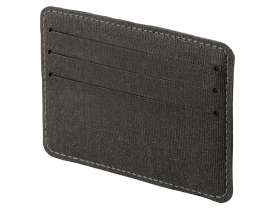 Подарочный набор Consul: обложка для паспорта и картхолдер, серый №13