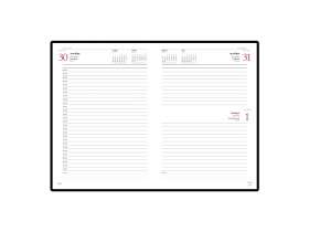 Ежедневник А5 датированный Velvet 2025, оранжевый №2