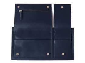 Тревел портмоне Flat, синий №2