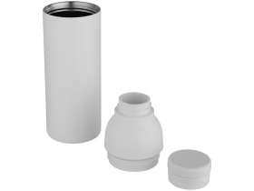 Illuminate бутылка-термос для воды с двойными стенками объемом 650 мл из переработанной нержавеющей стали, сертифицированной по стандарту RCS - Белый №4