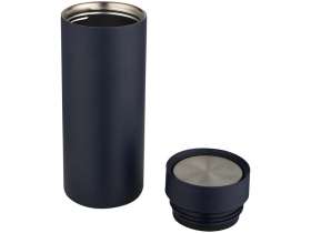 Illuminate бутылка для воды объемом 650 мл из переработанной нержавеющей стали RCS с двойными стенками и набором из 3 крышек - Синий Navy №4