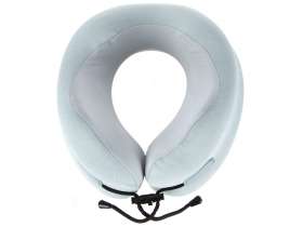 Подушка для путешествий с эффектом памяти Memo Pillow PRO M/L English Blue №6