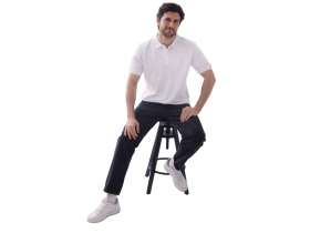 Рубашка поло Dubai мужская, белый №5