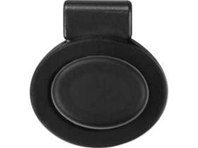 Ручка металлическая шариковая Ellipse овальной формы, серебристый/черный №5