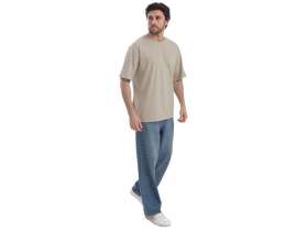 Футболка Kyoto из джерси 180 г/м2 с пич отделкой, унисекс, оливковый №8