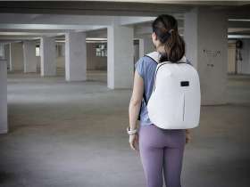 Рюкзак с защитой от краж Phantom Mini, белый №8