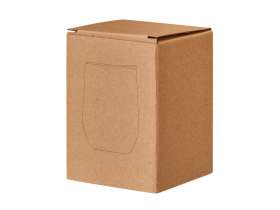 Термокружка Sense Gum, soft-touch, непротекаемая крышка, 370мл, крафтовая упаковка, бирюзовый 320C №6