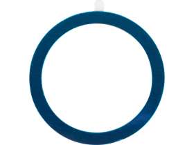 Магнитный беспроводной внешний аккумулятор MagnetIQ, 5000 mah, 10 W, черный (Р) №10