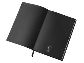 Блокнот C1 софт-тач, гибкая обложка, 128 листов, черный №3