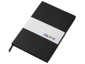Блокнот C1 софт-тач, гибкая обложка, 128 листов, черный №6