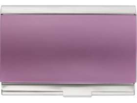 Визитница Смит, фиолетовый/серебристый №3