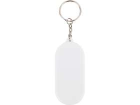 Брелок-футляр для  таблеток Pill, белый/синий №4