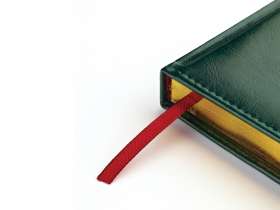 Ежедневник А5 датированный Sidney Nebraska 2026, зеленый (золотой обрез) №4