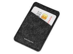 Картхолдер с креплением на телефон Slot, темно-серый №2