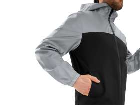 Ветровка светоотражающая Рефлектор гибрид, светоотражающий/черный №8