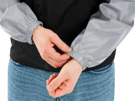 Ветровка светоотражающая Рефлектор гибрид, светоотражающий/черный №7