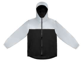 Ветровка светоотражающая Рефлектор гибрид, светоотражающий/черный №2