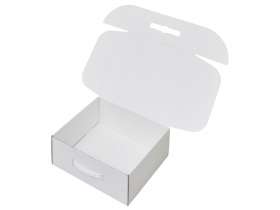 Коробка подарочная Хэнди (Handy), L, белый №2
