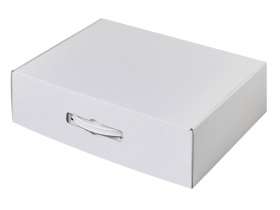 Коробка подарочная Хэнди (Handy), XL, белый №4