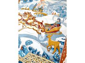 Платок Русская зима №3