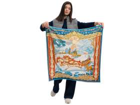 Платок Русская зима №4