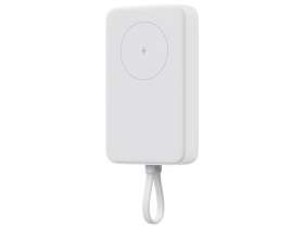 Внешний аккумулятор с кабелем Xiaomi 33W Magnetic Power Bank 10000mAh (Integrated Cable) White №2