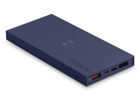 Внешний аккумулятор Rombica NEO ARIA WIRELESS SIENNA, коричневый №3