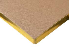 Ежедневник недатированный А5 Total beige с нашивкой, бежевый №6