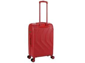 Чемодан TORBER В Отпуск, красный, ABS-пластик, 45 х 27 х 68 см, 63 л, 3,1 кг №9